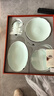 藍印東方景德鎮陶瓷碗碟套裝家用中式刻花碗盤(pán)組合高檔餐具套裝送禮 【國色天香-影青】56頭餐具套裝 曬單實(shí)拍圖