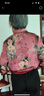 俞兆林中老年人媽媽夏季真絲襯衫女品牌老人太太衣服奶奶夏裝襯衣 粉色 3XL 建議120-135斤 曬單實(shí)拍圖