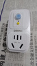 國際電工（FDD）空調漏保插頭電熱水器防漏電保護插頭家用電源漏電保護漏電插頭 加厚款-漏保插頭16A【直插款】 曬單實(shí)拍圖