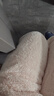 紅豆居家【秋上新】女士保暖加厚仿羊羔絨睡衣女可外穿運動(dòng)風(fēng)衛衣式家居服 曬單實(shí)拍圖