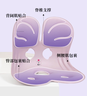 BKT護腰坐墊椅久坐神器座椅護腰靠墊汽車(chē)坐墊屁墊學(xué)生坐姿椅雙十一 加大丁香紫*2【送坐墊套】 BKT護腰坐墊 曬單實(shí)拍圖
