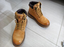 駱駝（CAMEL）【王俊凱同款】會(huì )員馬丁靴男秋冬2025新款大黃靴戶(hù)外工裝登山靴 GE122W7757T 金黃色（男款） 42 曬單實(shí)拍圖