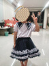 戴維貝拉庫洛米聯(lián)名女童套裝公主裙兒童裙子夏季童裝女孩衣服 曬單實(shí)拍圖