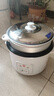 三角牌（Triangle）電飯煲家用老式電飯鍋小不粘鍋內膽帶蒸籠柴火飯米飯鍋煮飯鍋微壓老人用蒸煮一體 6L 大容量(5-8個(gè)人)配3件套 曬單實(shí)拍圖