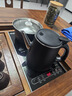 豐谷全自動(dòng)上水電熱水壺 茶臺燒水壺 家用辦公嵌入式茶桌茶幾一體電茶壺泡茶具電茶爐套裝 1L （37*20cm）底部上水-雙層防燙消毒款 曬單實(shí)拍圖