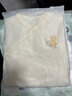 全棉時(shí)代嬰兒針織蝴蝶衣純棉新生兒衣服滿月寶寶四季 鴨+黃 59碼 曬單實(shí)拍圖
