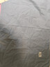 無(wú)印良品A類(lèi)全棉枕套100%純棉枕套枕巾48x74cm一對裝 淺藍灰 曬單實(shí)拍圖