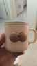 樂(lè )扣樂(lè )扣牛奶杯兒童水杯不銹鋼寶寶吸管杯家用喝水杯子防摔直飲杯 曬單實(shí)拍圖