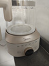 美的（Midea）全玻璃養生壺全自動(dòng)燒水壺母嬰恒溫電熱水壺花茶壺全包裹護底防碎1.5L MK-YS15B201 曬單實(shí)拍圖