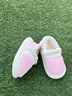 樸西兒童棉拖鞋2025男女秋冬季室內家居防滑羽絨布防水可外穿包跟棉鞋 蜜桃粉 26 【180mm】 曬單實(shí)拍圖