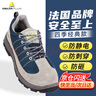 代爾塔 勞保鞋 男安全鞋防靜電防刺穿防砸防滑耐磨 301232 灰藍(lán)色 40碼 曬單實(shí)拍圖