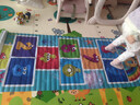 蒙拓嘉跳格子地墊兒童跳房子地貼幼兒園感統訓練器材戶(hù)外團建游戲道具 曬單實(shí)拍圖