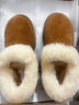 UGG【雙11搶先購】秋季新款女士厚底懶人毛毛鞋 1166733CHE|栗色37 曬單實拍圖
