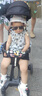 suzzt遛娃神器帶遮陽(yáng)棚可折疊嬰兒推車(chē)雙向手推車(chē)嬰兒車(chē)0-3歲溜娃神器 2025新升級加大輪+加大遮陽(yáng) 曬單實(shí)拍圖