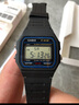 卡西歐（CASIO）小方塊簡(jiǎn)約復古防水電子學(xué)生表男女手表情人節禮物 F-91W-1 曬單實(shí)拍圖
