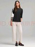 lululemon丨Relaxed-Fit 女士寬松剪裁船型領(lǐng)口長袖 T 恤 LW3IOJS 黑色 S /6 曬單實(shí)拍圖