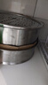康巴赫304不銹鋼三層蒸鍋蒸籠復底大湯蒸鍋多功能鍋具28cm燃氣灶通用 曬單實(shí)拍圖