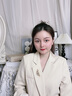 唐后【教師節禮物】正品天然白玉蘭花胸針高檔女淡水珍珠奢華別針 天然白貝玉蘭花-送官方鑒定證書(shū) 曬單實(shí)拍圖