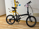 大行（DAHON）折疊自行車(chē)20英寸8級變速經(jīng)典P8單車(chē)KBC083 黑色經(jīng)典版-京倉 曬單實(shí)拍圖