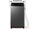 海爾（Haier）波輪洗衣機10公斤 25年新品 全自動家用大容量 一級能效 超凈洗+除螨洗+清新?lián)Q風XQB100-M10A0  曬單實拍圖