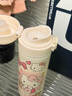 可愛(ài)保溫杯高顏值女生水杯凱蒂貓兒童杯子學(xué)生禮物大容量不銹鋼杯 小熊凱蒂貓保溫杯450ml 單杯 曬單實(shí)拍圖