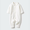 優(yōu)衣庫嬰幼兒寶寶壓線(xiàn)連體衣長(cháng)袖爬爬服嬰兒衣服25秋冬新款478819 60 淺藍色 80cm 曬單實(shí)拍圖