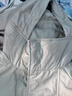 優(yōu)衣庫合作款/女裝男裝PUFFTECH空氣棉服連帽外套/秋冬新款480064 02 淺灰色 M 曬單實(shí)拍圖