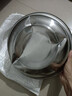 不銹鋼盆加厚大盆洗臉盆洗菜盆家用大號盆洗澡洗衣加厚盆洗菜盆 加厚不銹鋼大盆 30CM【1個(gè)裝】 曬單實(shí)拍圖