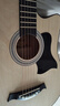 維卡斯（WEIKASI）民謠吉他初學(xué)者木吉他單板新手入門(mén)練習琴guitar吉它學(xué)生男女樂(lè )器 38英寸原木色+禮包【初學(xué)推薦】 曬單實(shí)拍圖