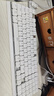 前行者M(jìn)K100矮軸機械鍵盤(pán)無(wú)線(xiàn)有線(xiàn)藍牙三模輕薄便攜高顏值辦公電競游戲電腦筆記本iPad平板手機用白軸 白 曬單實(shí)拍圖