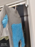 【爆款拖把服】爬行服寶寶拖地裝兒童連體衣服擦地板防臟春秋裝夏 灰色 包手包腳 90cm 曬單實(shí)拍圖
