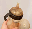 世喜吸管奶嘴一歲以上大寶寶直飲奶嘴寬口徑硅膠 吸管奶嘴（12月+） 曬單實(shí)拍圖