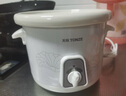 天際（TONZE）電燉鍋全自動(dòng)煲湯鍋熬煮粥鍋煮粥神器陶瓷養生家用小bb電燉盅砂鍋 機械款慢燉 大概6碗 容量 2L 曬單實(shí)拍圖