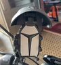 偶森電動(dòng)車(chē)手機支架外賣(mài)騎手摩托電瓶車(chē)防震小頭盔防雨水遮陽(yáng)導航支架 曬單實(shí)拍圖