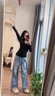 凡小如防水棉拖鞋女可外穿2025新款包跟加絨加厚保暖踩屎感棉鞋家居拖鞋 米色-【包跟】 36-37 （偏小1碼） 曬單實(shí)拍圖