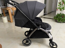 好孩子（gb）安全艙2號 嬰兒推車(chē)可坐可躺雙向輕便高景觀(guān)遛娃車(chē) 巖灰 曬單實(shí)拍圖