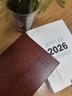 必記（biji） 2026年商務(wù)辦公日程本時(shí)間管理效率手冊一日一頁(yè)日歷本記事本365天計劃本工作筆記本子可定制logo A5-棕色【2026全年】 曬單實(shí)拍圖