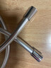 蘇泊爾（SUPOR）花灑軟管1.5米2米加厚PVC防爆管淋浴噴頭蓮蓬頭防纏繞水管 【電鍍色】1.5米花灑軟管 曬單實(shí)拍圖