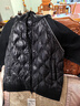 波司登（BOSIDENG）奧萊專(zhuān)供秋冬羽絨服春秋短款鵝絨情侶款簡(jiǎn)約休閑輕薄外套 【店長(cháng)推薦】黑色8056 M 165/88A 曬單實(shí)拍圖