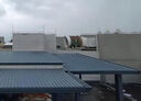 鋁合金車(chē)棚家用戶(hù)外車(chē)庫停車(chē)棚農村別墅院子雨棚單邊汽車(chē)位遮陽(yáng)棚 單邊車(chē)棚(每平方材料費) 曬單實(shí)拍圖