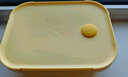 希樂扣Cilock耐熱玻璃飯盒上班族帶飯微波爐便當(dāng)盒餐盒密封碗保鮮盒 三隔+餐包 曬單實(shí)拍圖