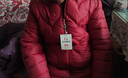 中年女棉衣外套2025新款輕薄小棉襖 紅色3208 2XL 建議105斤以?xún)?曬單實(shí)拍圖
