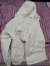 沐霓短款美式連帽外套女秋冬加絨新款2025寬松韓系小個(gè)子休閑夾克上衣 米白色【加棉款】 均碼 (90-120斤) 曬單實(shí)拍圖