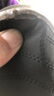 啄木鳥(niǎo)官方真軟皮男鞋春夏季透氣休閑皮鞋防滑耐磨百搭男士運動(dòng)跑步鞋男 黑色單鞋款 41 曬單實(shí)拍圖