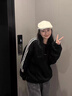 FitonTon棒球帽女明星同款英倫風(fēng)復古鴨舌帽男日系報童畫(huà)家反戴前進(jìn)帽 曬單實(shí)拍圖