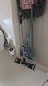 美麗雅夾布拖把替換布42*24cm3片裝雙面雙效除塵干濕兩用懶人拖地神器 曬單實(shí)拍圖