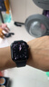 Apple/蘋果 Watch S11 智能手表GPS款46毫米亮黑色鋁金屬表殼黑色運動型表帶M/L MEVH4CH/B 曬單實拍圖