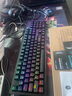 雷神（ThundeRobot）K104極夜 有線(xiàn)機械鍵盤(pán)混彩背光電腦游戲筆記本辦公家用全鍵無(wú)沖無(wú)畏契約cs2 青軸 曬單實(shí)拍圖