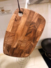 LC LIVING胖東來(lái)同款相思木 菜板泰國進(jìn)口實(shí)木橢圓形砧板案板切菜搟面板 【防霉抗菌】32*22*1.5輕巧便攜 曬單實(shí)拍圖