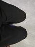 BLUE LITTLE WHITE男士西褲修身免燙商務(wù)職業(yè)正裝西褲男黑色青年上班族工裝直筒褲 黑色X-01 3XL (160-180斤) 曬單實(shí)拍圖